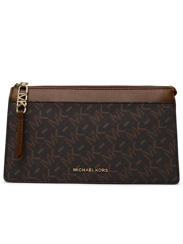 Michael Michael Kors 'empire' Brown Leather Bag