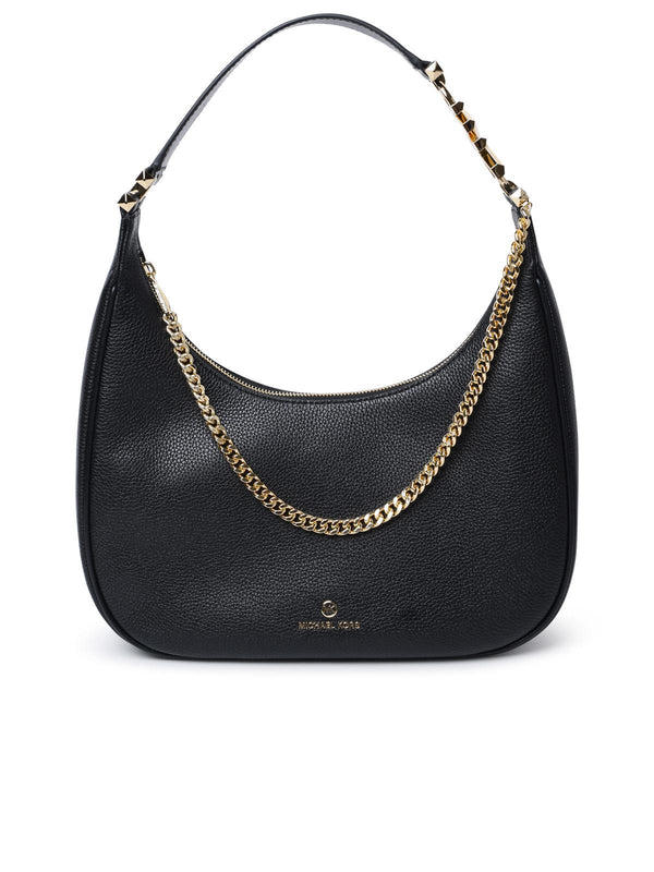 Michael Michael Kors Large 'piper' Bag In Black Leather