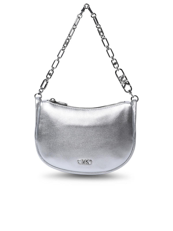 Michael Michael Kors Silver Leather 'kendall' Bag