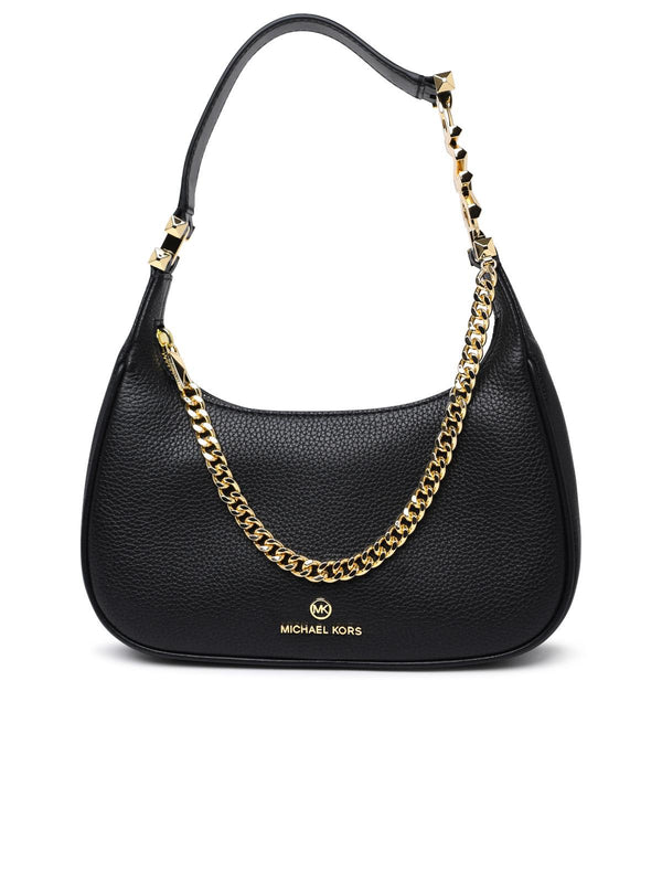 Michael Michael Kors Black Leather 'piper' Bag