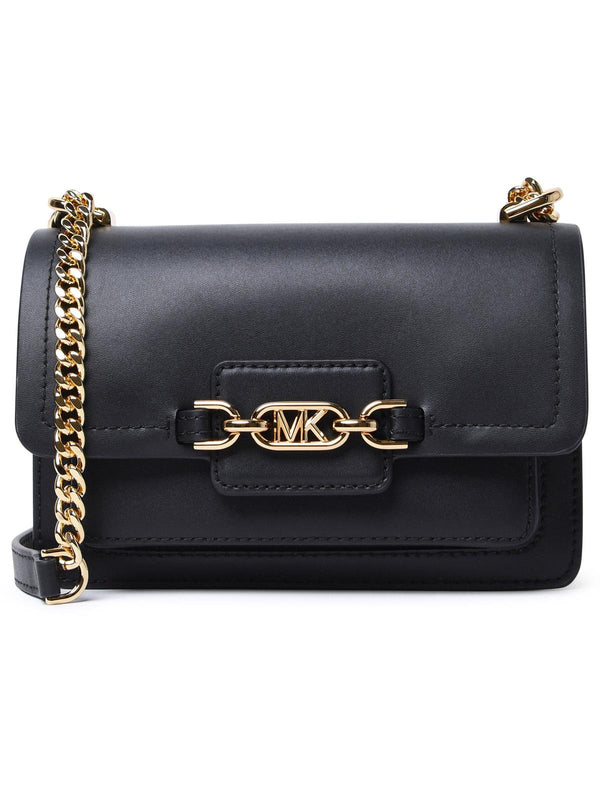 Michael Michael Kors Black Leather Healter Bag