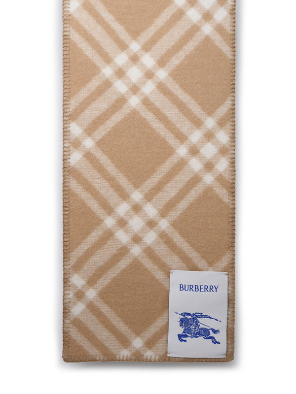 Burberry Beige Wool Scarf