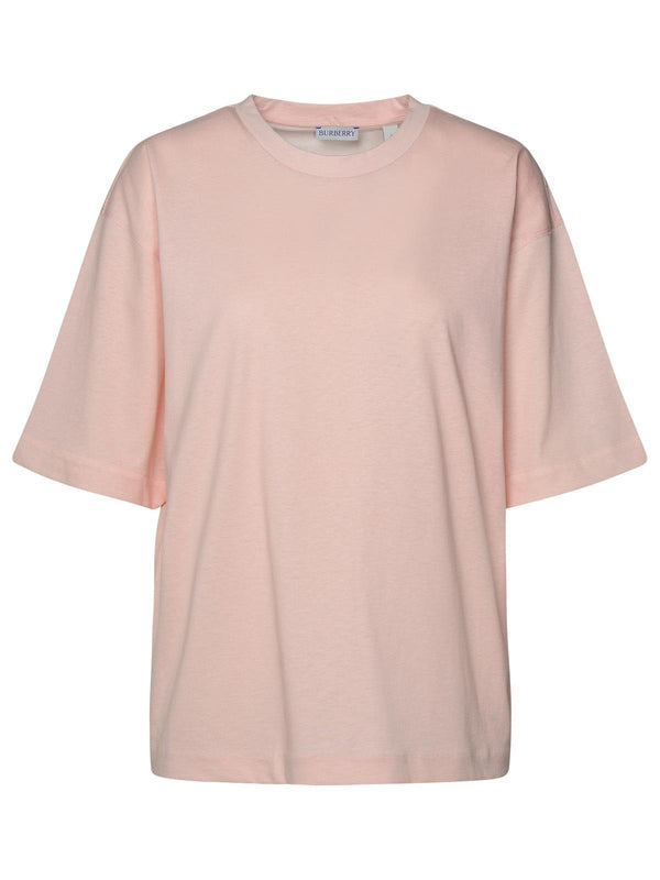 Burberry Pink Cotton T-shirt