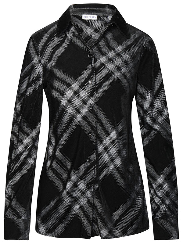 Burberry Black Viscose Shirt