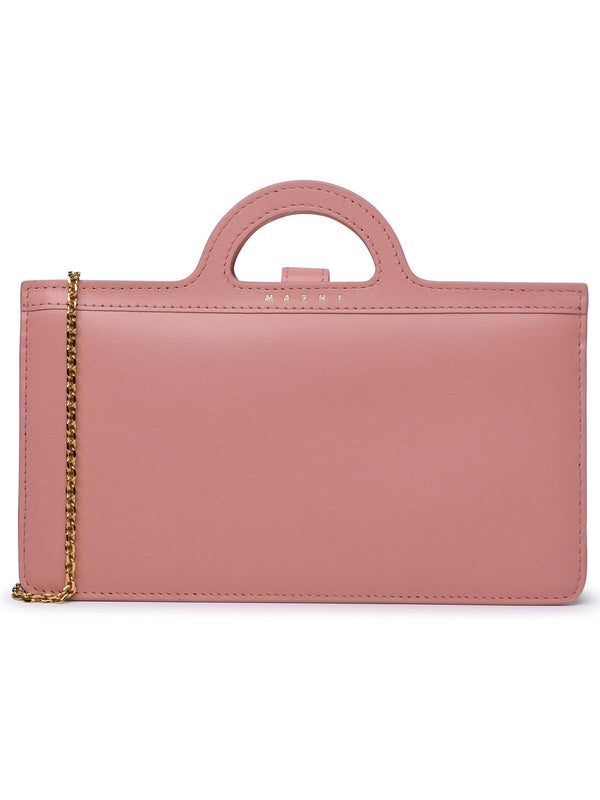 Marni 'tropicalia' Pink Calf Leather Bag