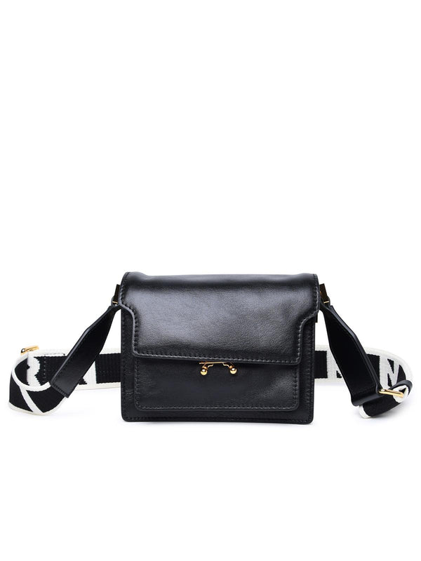 Marni 'trunk Soft E/w' Mini Bag In Black Cowhide