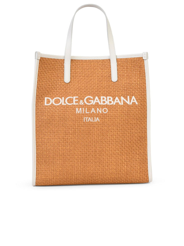 Dolce & Gabbana Two-tone Leather Blend Bag