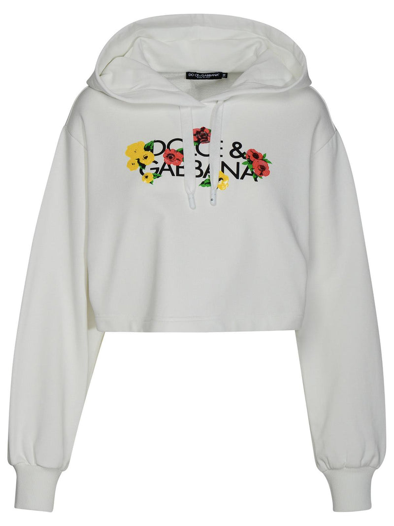 Dolce & Gabbana Dolce & Gabbana Cotton Sweatshirt White Women - World Class Fashion