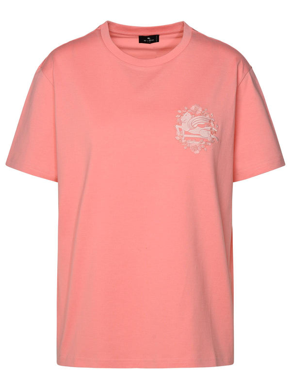 Etro Pink Cotton T-shirt