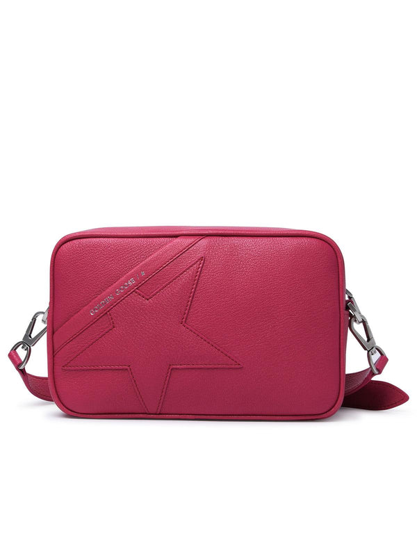 Golden Goose 'star' Hibiscus Leather Bag