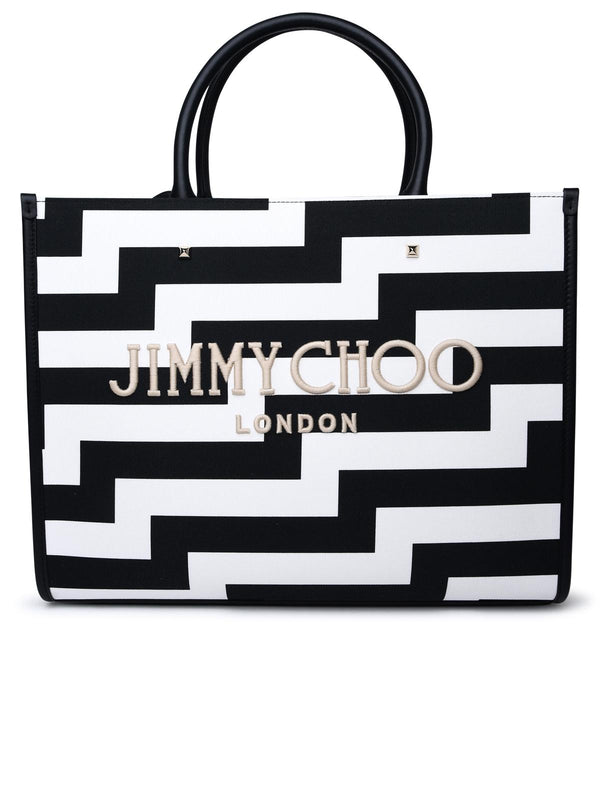 Jimmy Choo Two-tone Fabric Bag