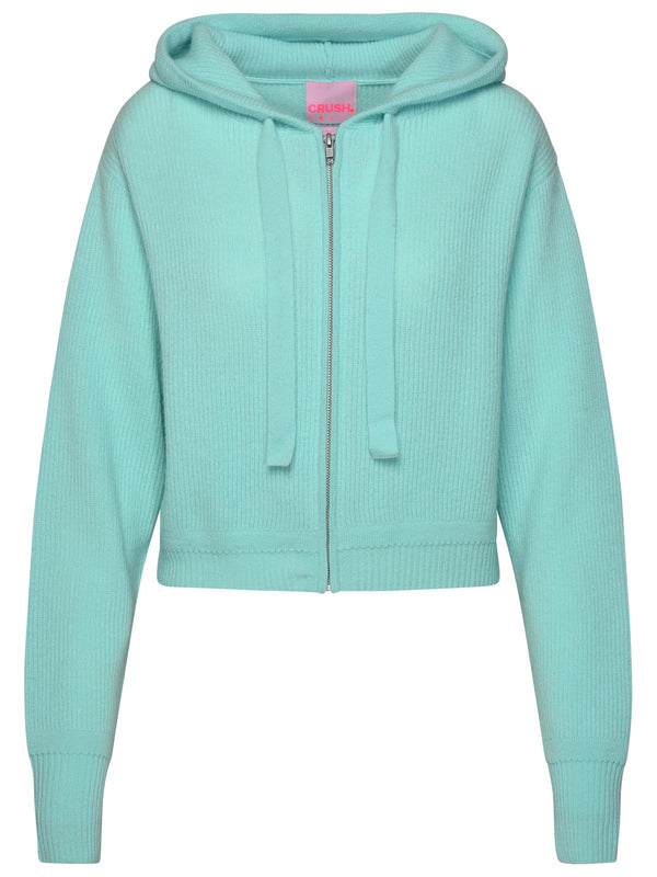 Crush Light Blue Cashmere Cardigan