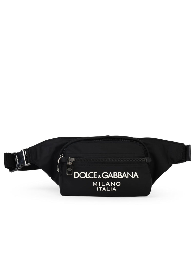 Dolce & Gabbana Dolce & Gabbana Small Black Nylon Clutch Bag - World Class Fashion