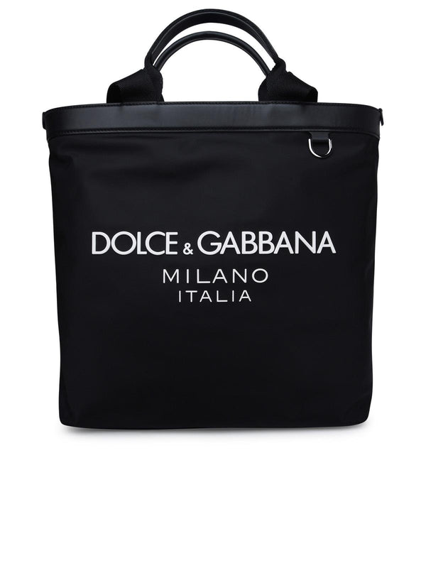 Dolce & Gabbana Black Fabric Bag