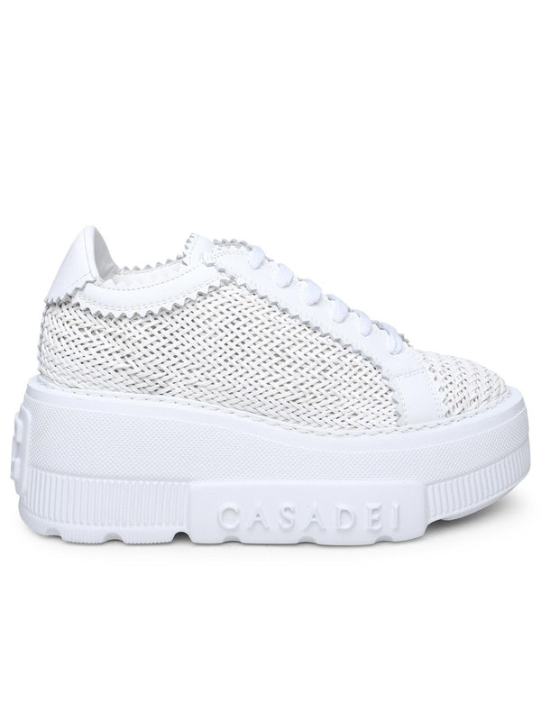 Casadei 'nexus Hanoi' White Vegan Leather Sneakers