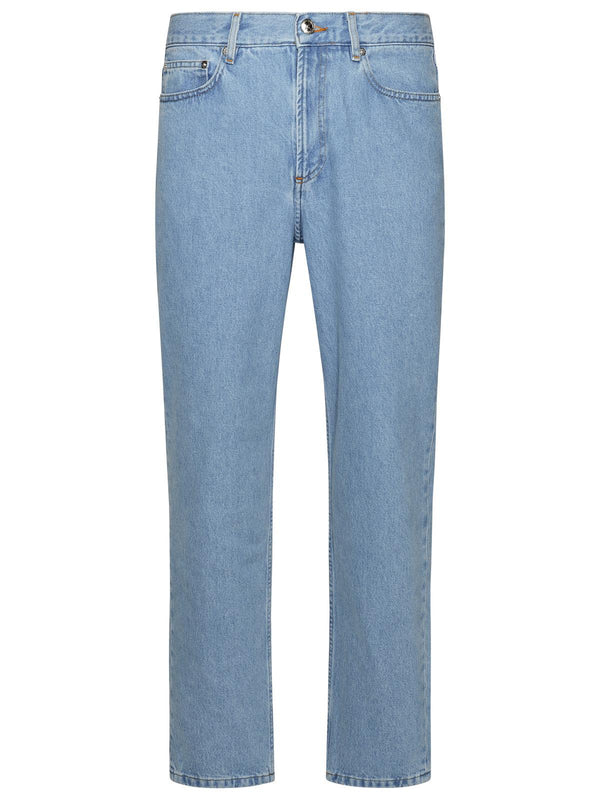 A.p.c. 'martin' Light Blue Cotton Jeans