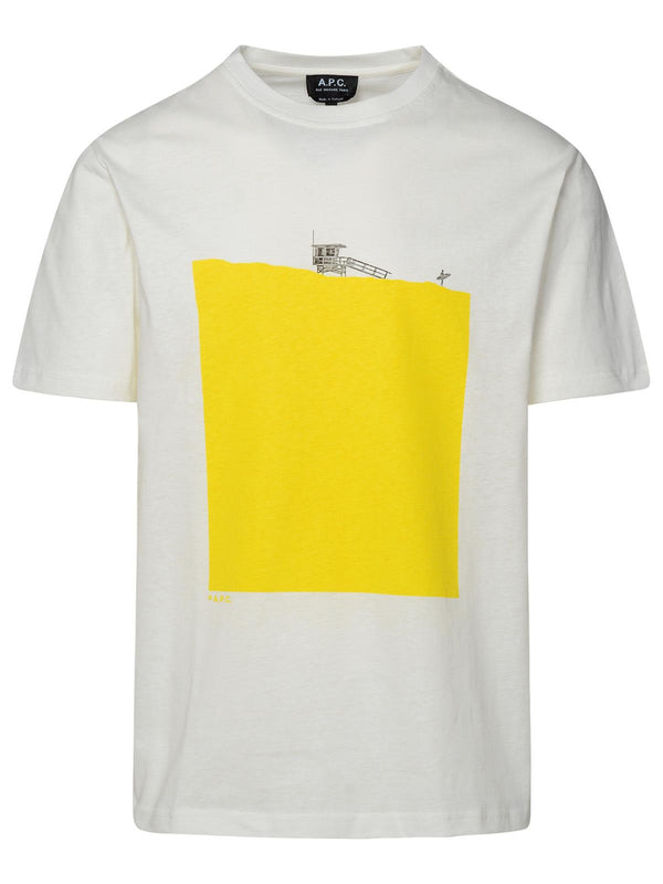 A.p.c. White Cotton T-shirt