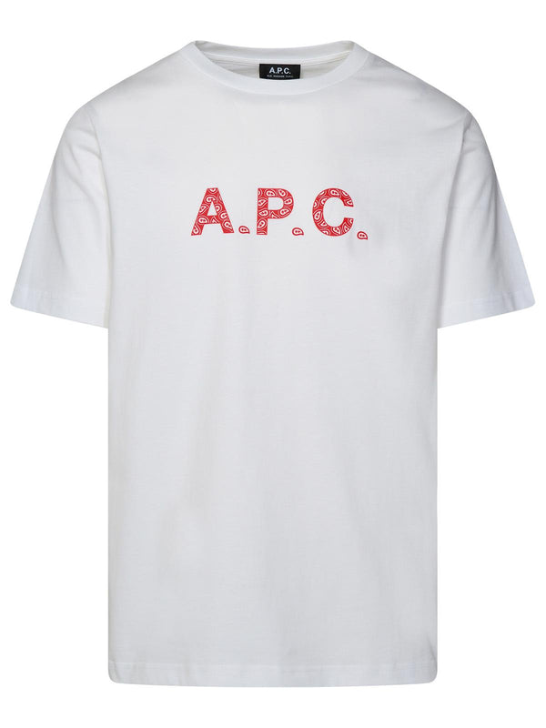 A.p.c. White Cotton T-shirt