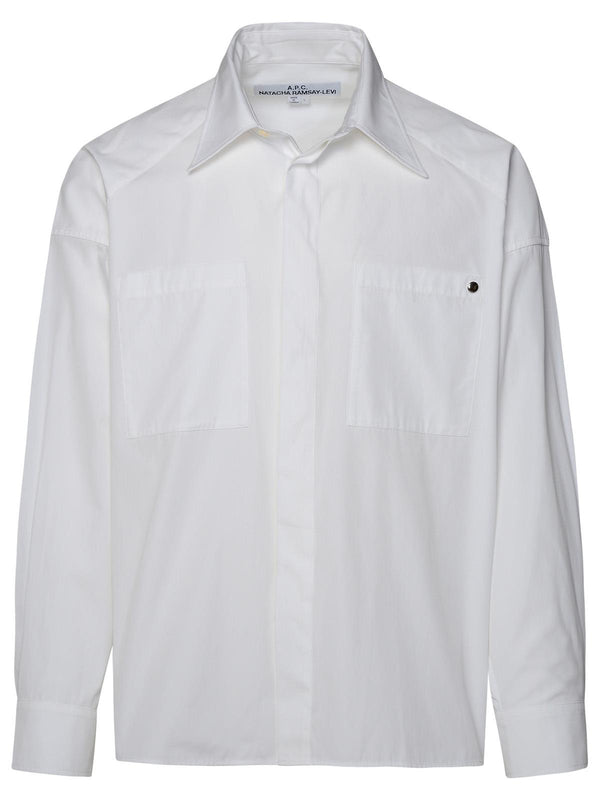 A.p.c. White Cotton Shirt