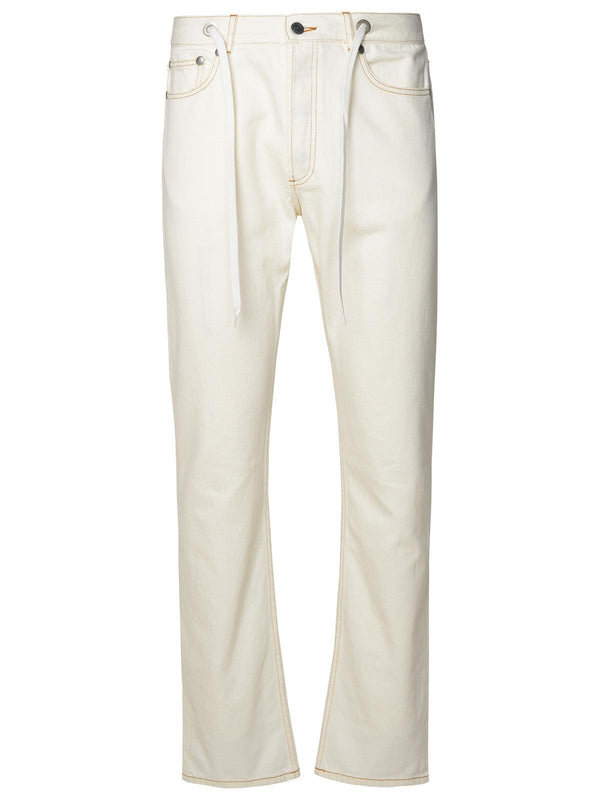 A.p.c. 'sureau' Ivory Cotton Jeans