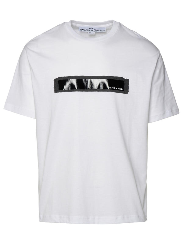 A.p.c. White Cotton T-shirt