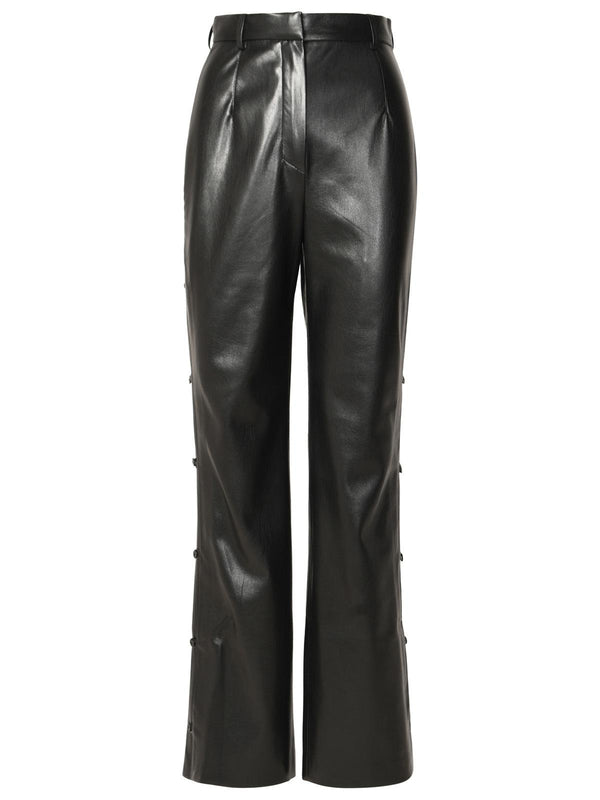 Nanushka 'felina' Black Polyester Pants