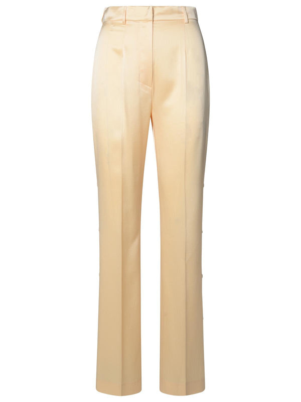 Nanushka 'felina' Cream Acetate Blend Pants