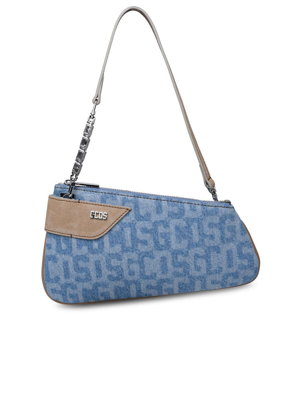 Gcds Light Blue Denim Bag