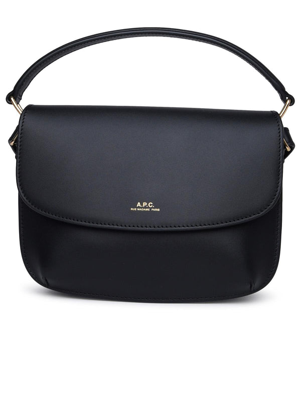 A.p.c. Black Leather Bag