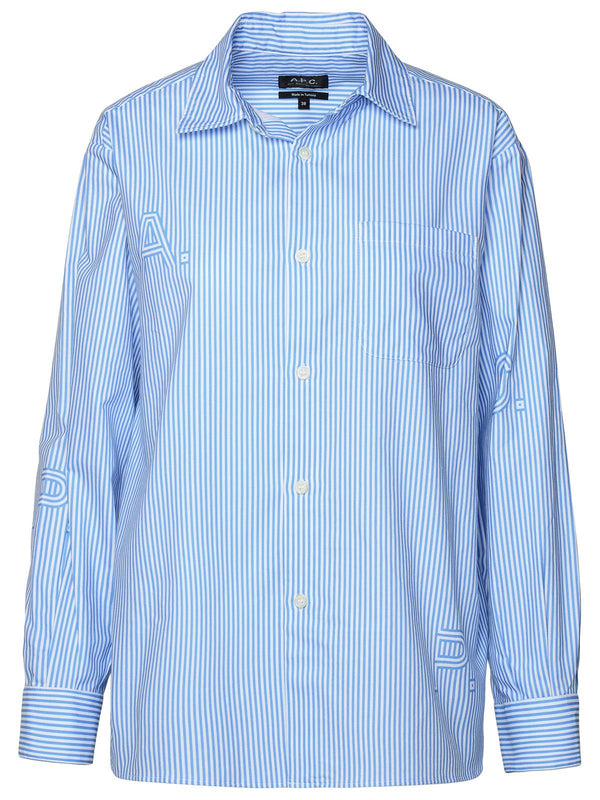 A.p.c. Light Blue Cotton Shirt