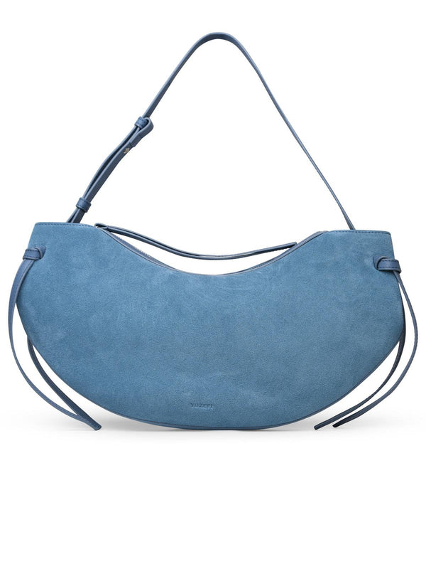 Yuzefi Light Blue Suede Bag