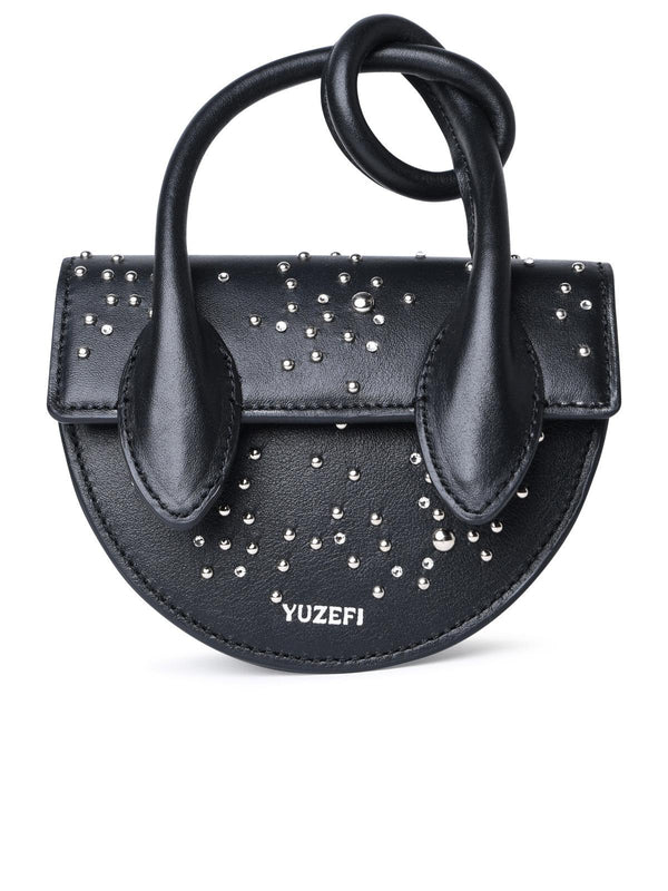 Yuzefi 'pretzel' Mini Bag In Black Leather