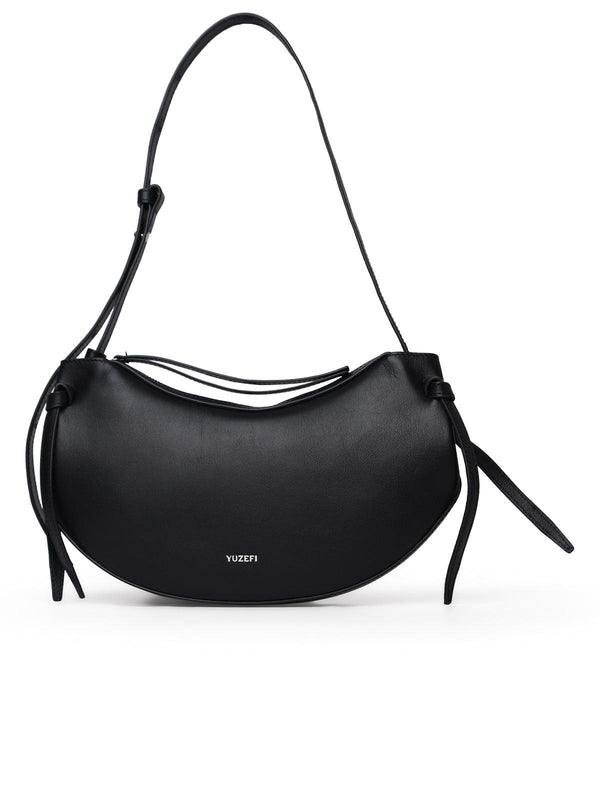 Yuzefi 'fortune Cookie' Black Leather Bag