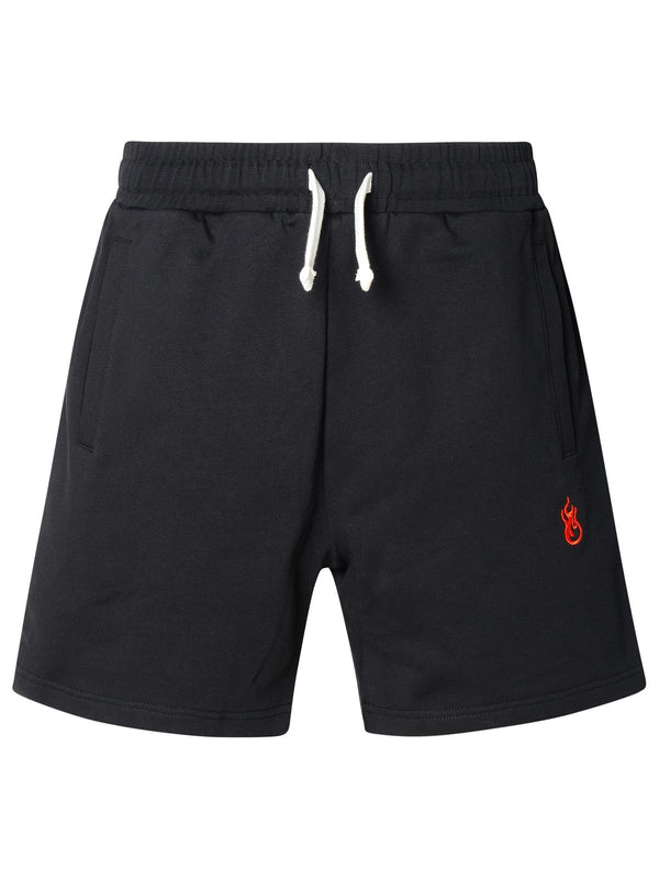 Vision Of Super Sports Bermuda Shorts In Black Cotton