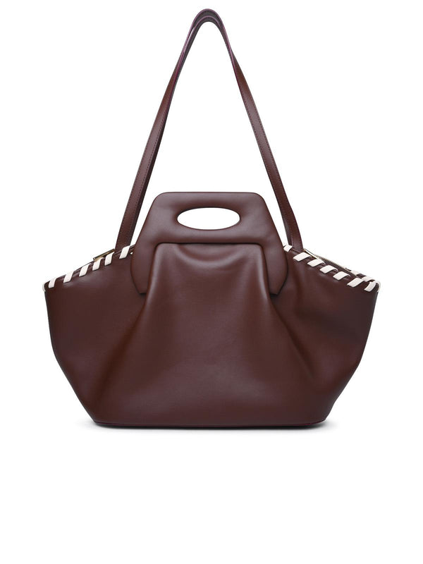 ThemoirÈ 'dhea' Brown Vegan Leather Bag