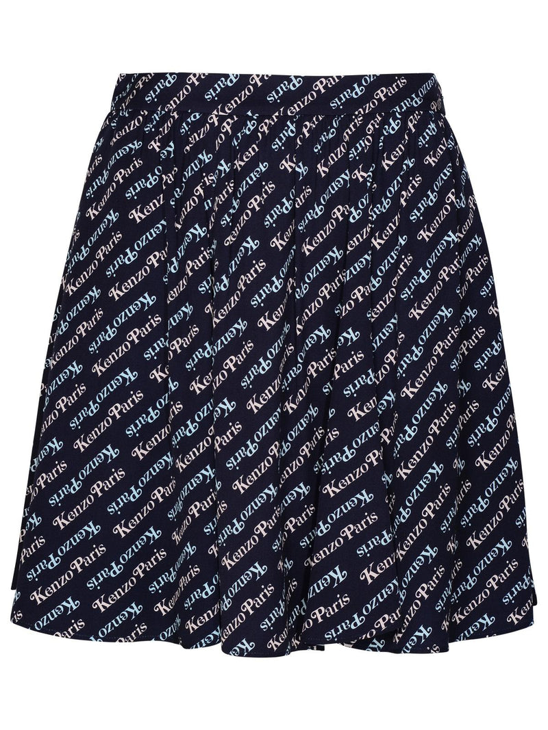 Kenzo Minifalda Kenzo VERDY By Kenzo azul de viscosa - World Class Fashion