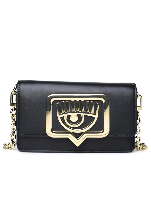 Chiara Ferragni 'eyelike' Black Polyester Crossbody Bag