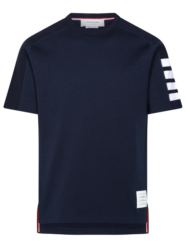 Thom Browne Navy Cotton T-shirt