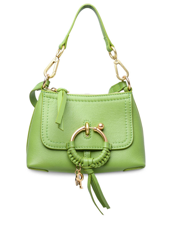 See By ChloÉ 'joan' Mini Crossbody Bag In Green Cowhide