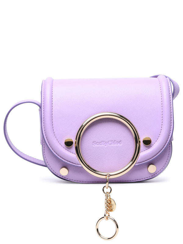 See By ChloÉ Small 'mara' Crossbody Bag In Lilac Cowhide