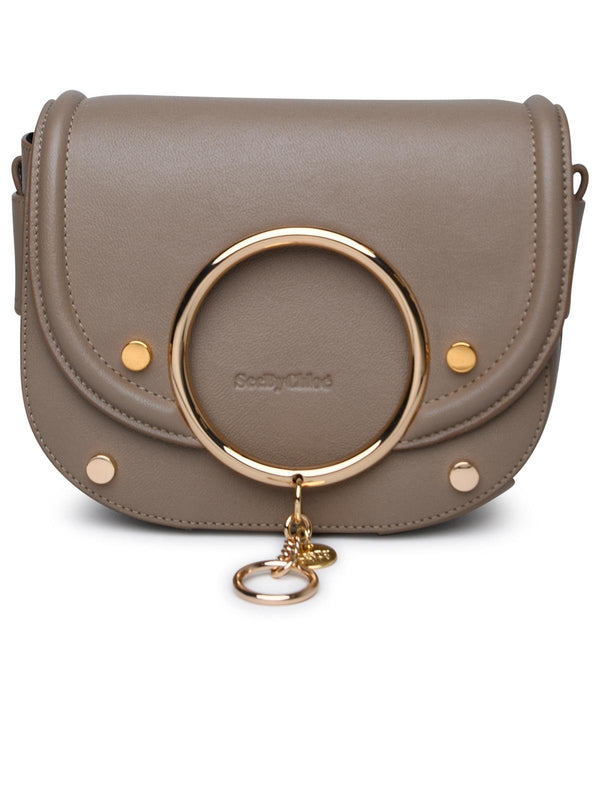 See By ChloÉ 'mara' Grey Cowhide Crossbody Bag