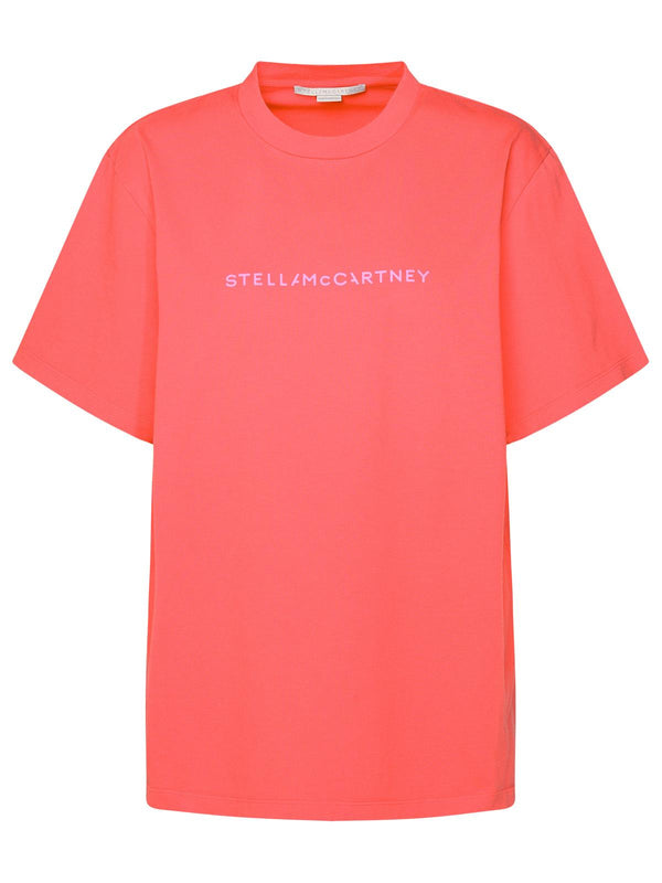 Stella Mccartney Organic Raspberry Cotton T-shirt