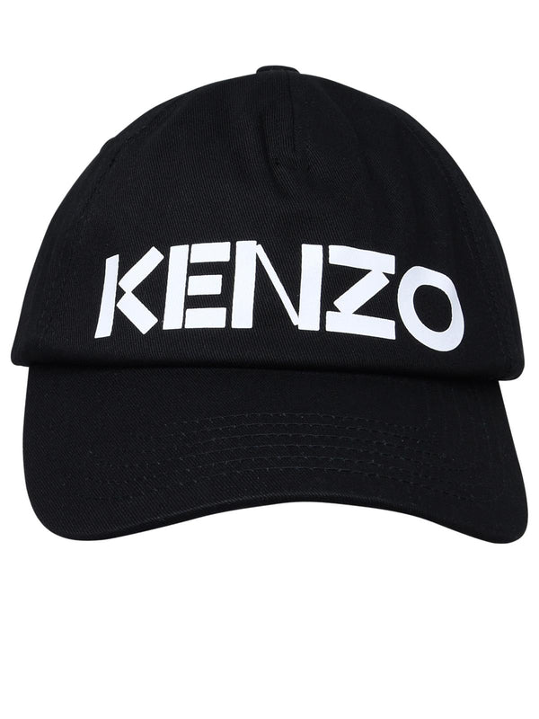 Kenzo Black Cotton Hat