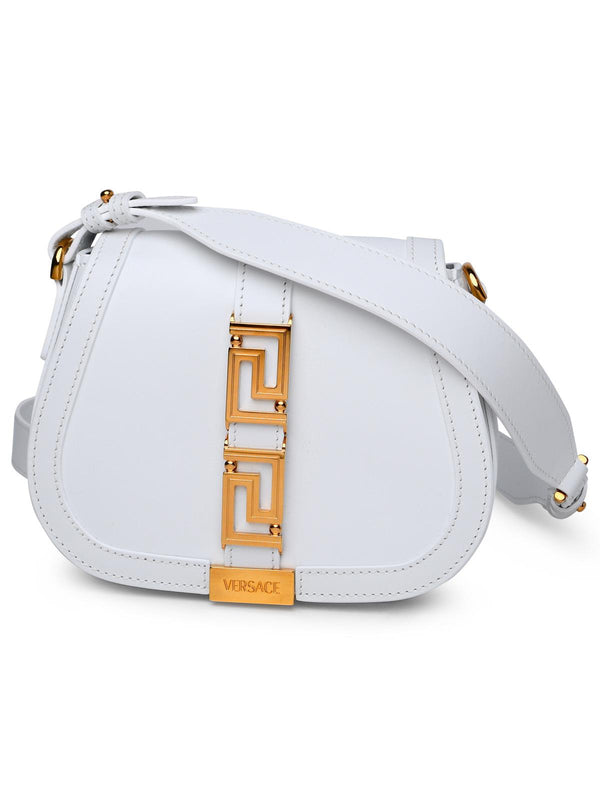 Versace White Leather Bag