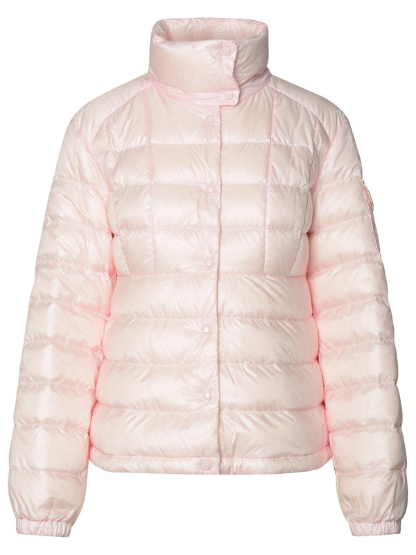 Moncler 'aminia' Pink Recycled Nylon Down Jacket