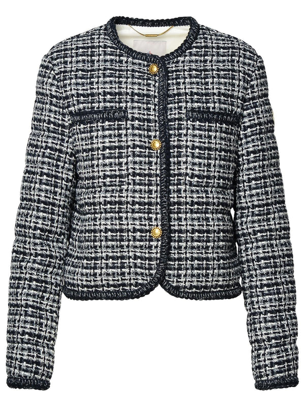 Moncler Two-tone Cotton Blend Jacket