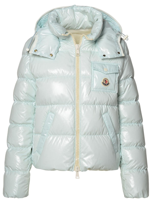 Moncler Light Blue Polyamide Jacket