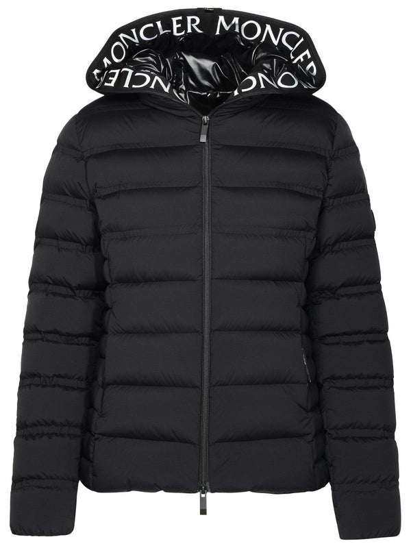 Moncler 'alete' Black Nylon Down Jacket