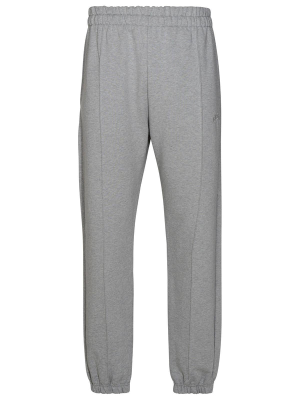 Gcds Grey Cotton Track Pants