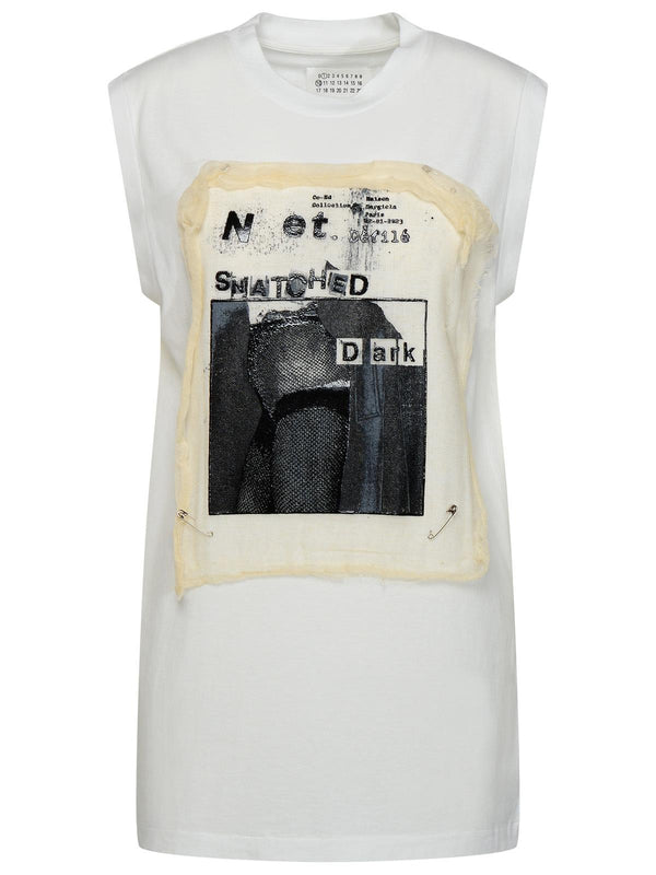 Maison Margiela White Cotton Top